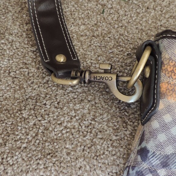 Coach Patchwork Signature Tote Shoulder Bag - Picture 4 of 15